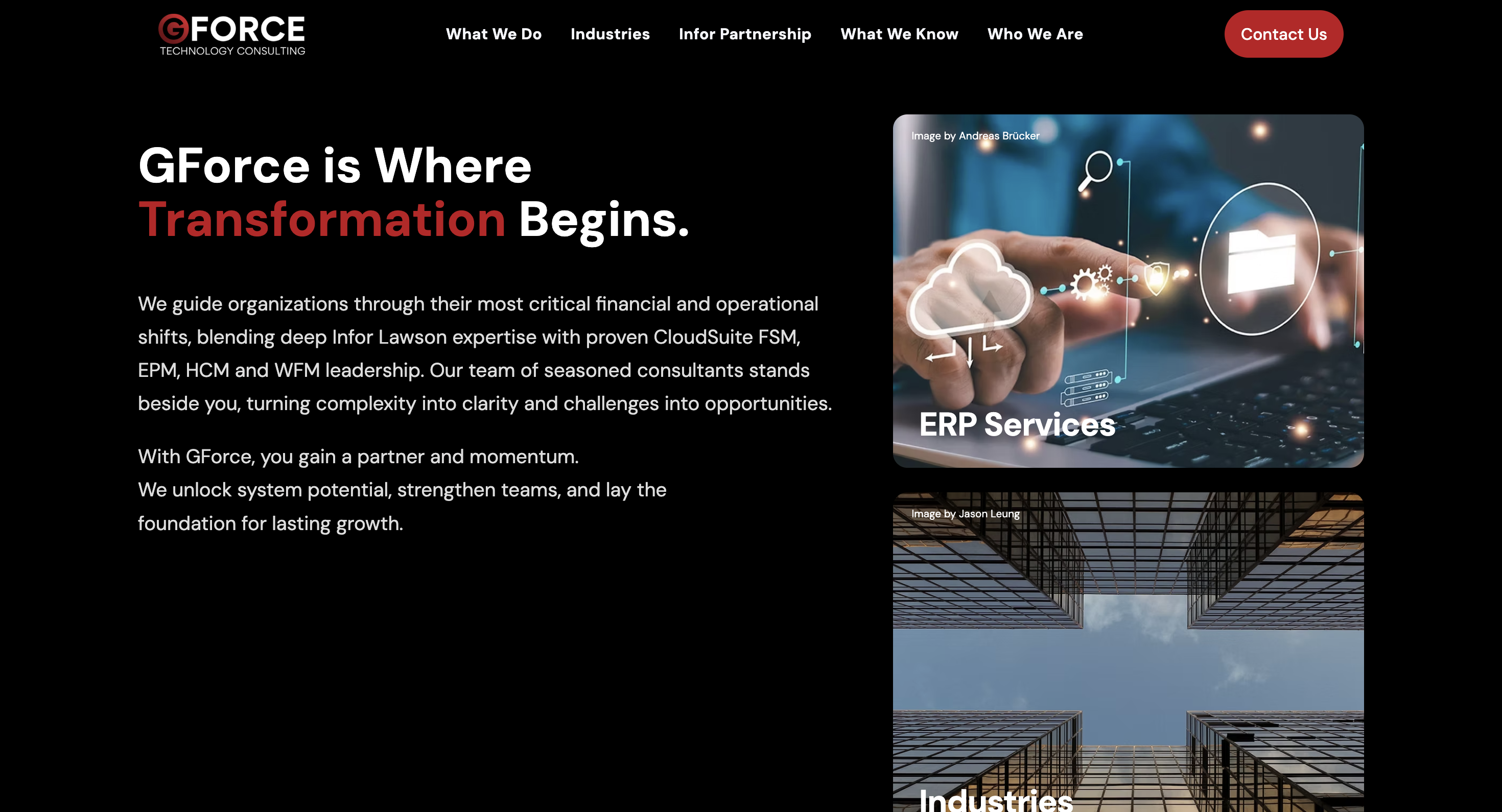 GForce Homepage